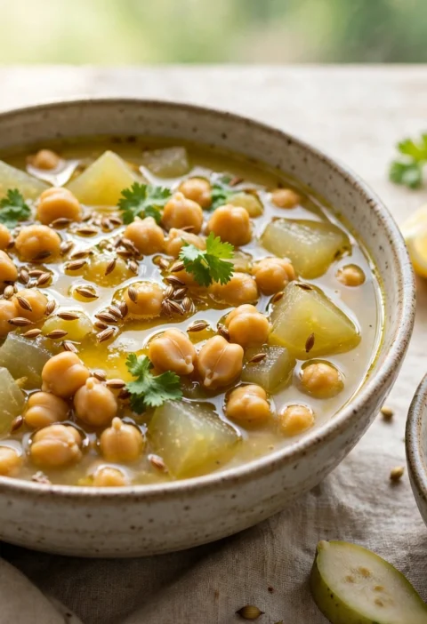 Lauki chana daal – bottle gourd with split chickpeas