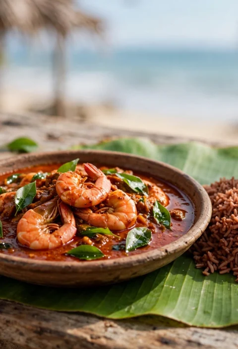 Goan Prawn Curry – prawns in coconut curry with kokum