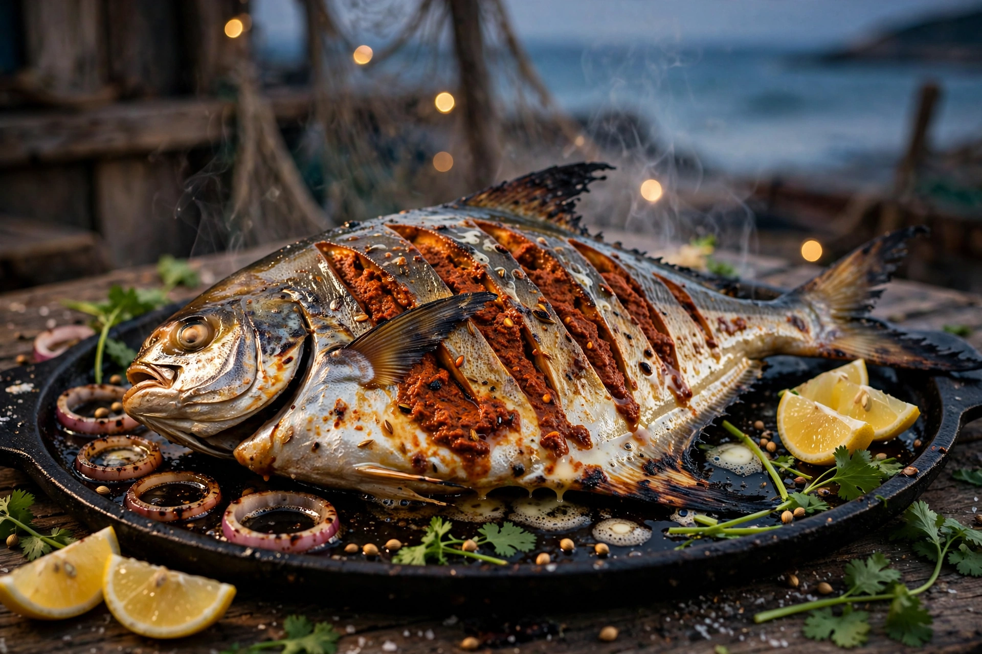 Tandoori Pomfret Recipe – Charred, Juicy & Whole-Fish Dramatic in 5 ...