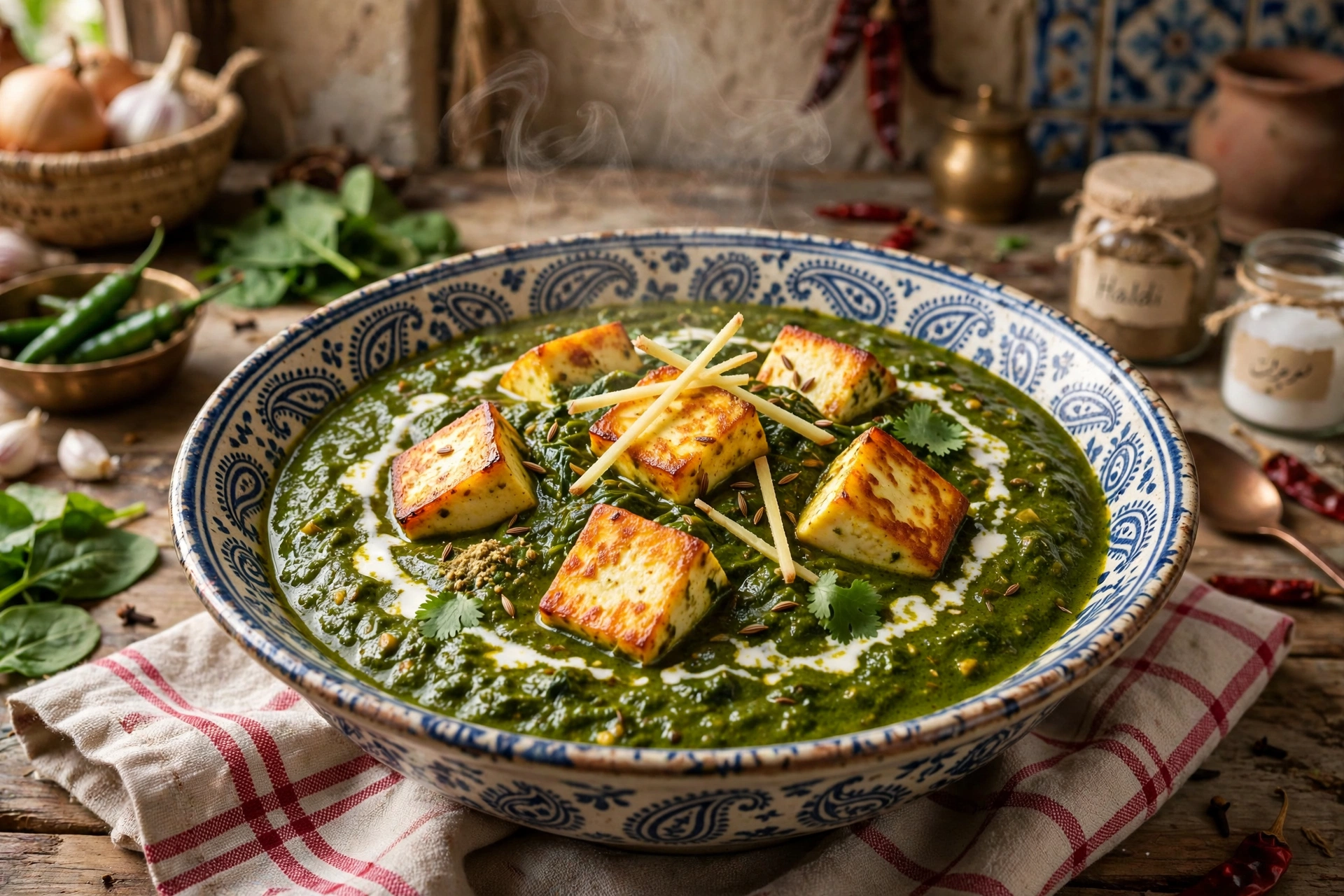 Palak Paneer Recipe – Vibrant, Creamy & Healthy