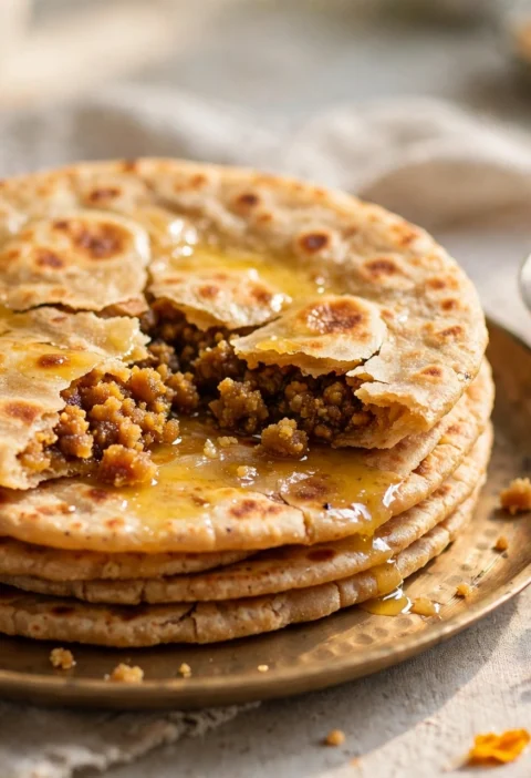 Puran Poli – sweet stuffed flatbread