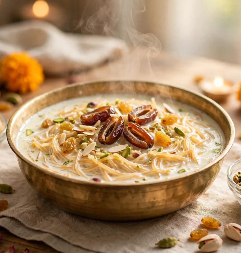 Sewaiyan – vermicelli pudding with nuts