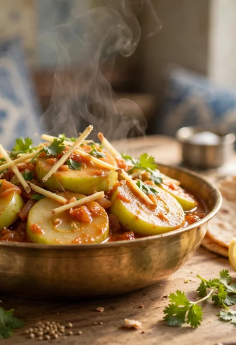 Tinda Masala – apple gourd in light masala